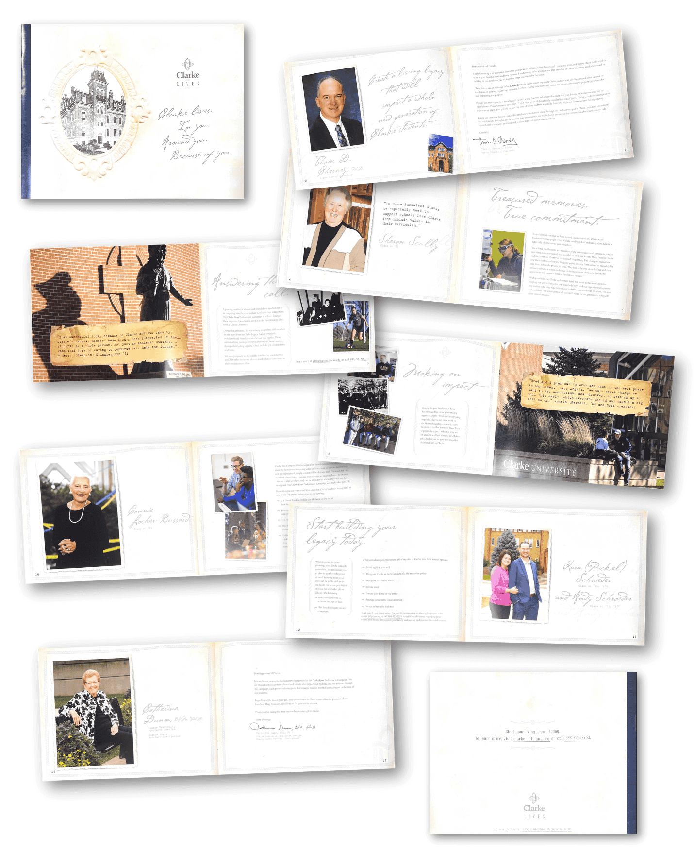 Clarke Lives Booklet