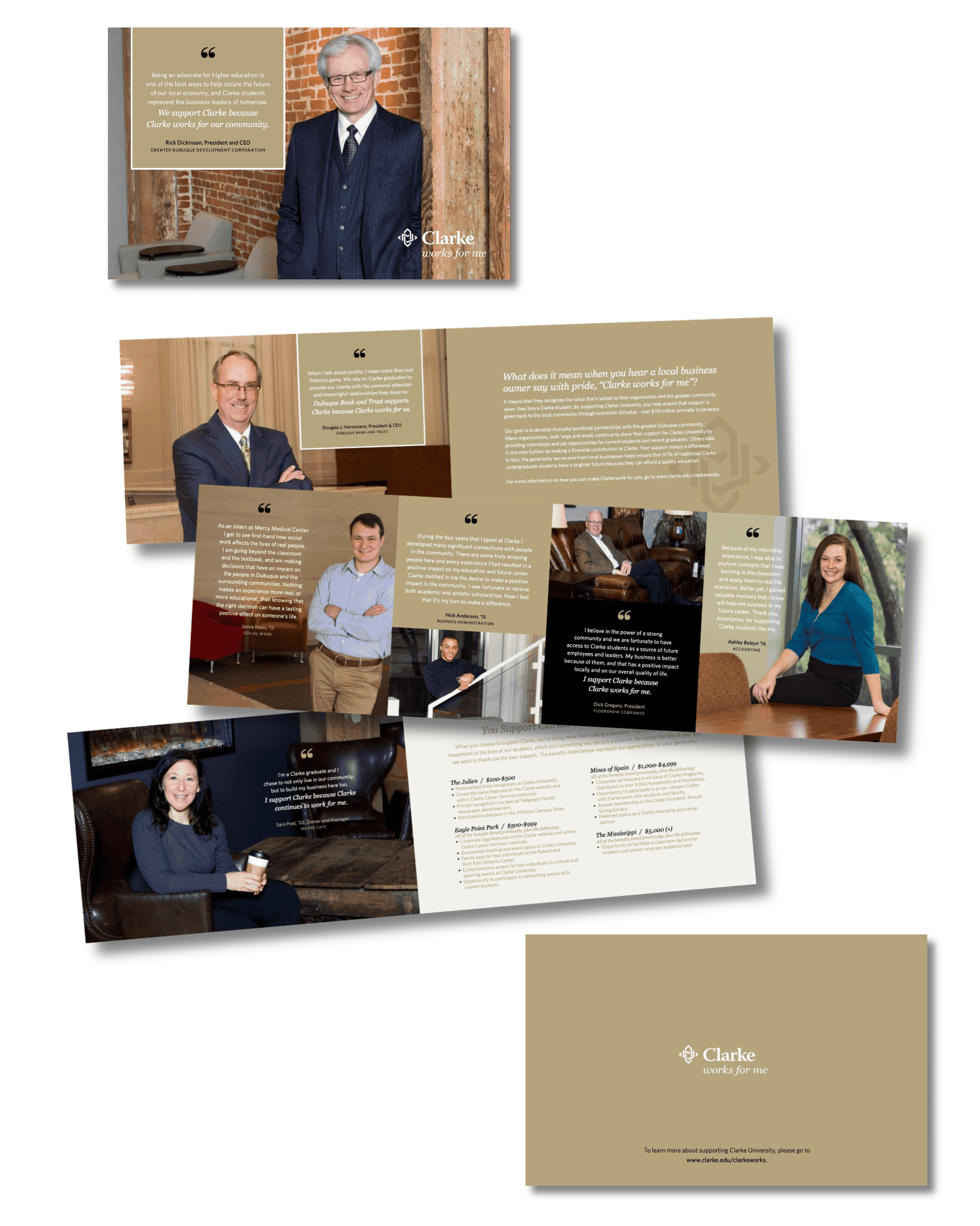 Clarke Works For Me Brochure