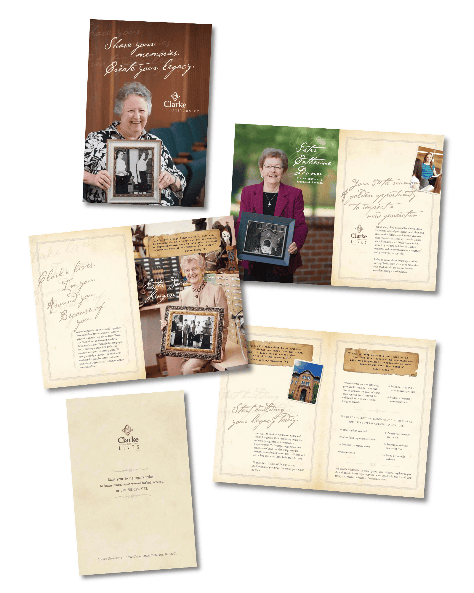 Clarke Lives Brochure
